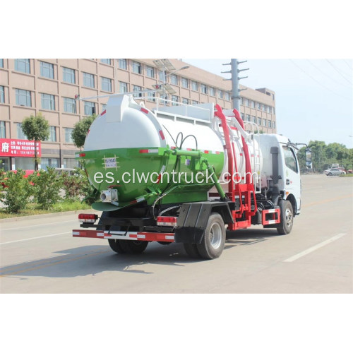 VENTA CALIENTE Dongfeng 6CBM Camión de transporte de residuos de alimentos